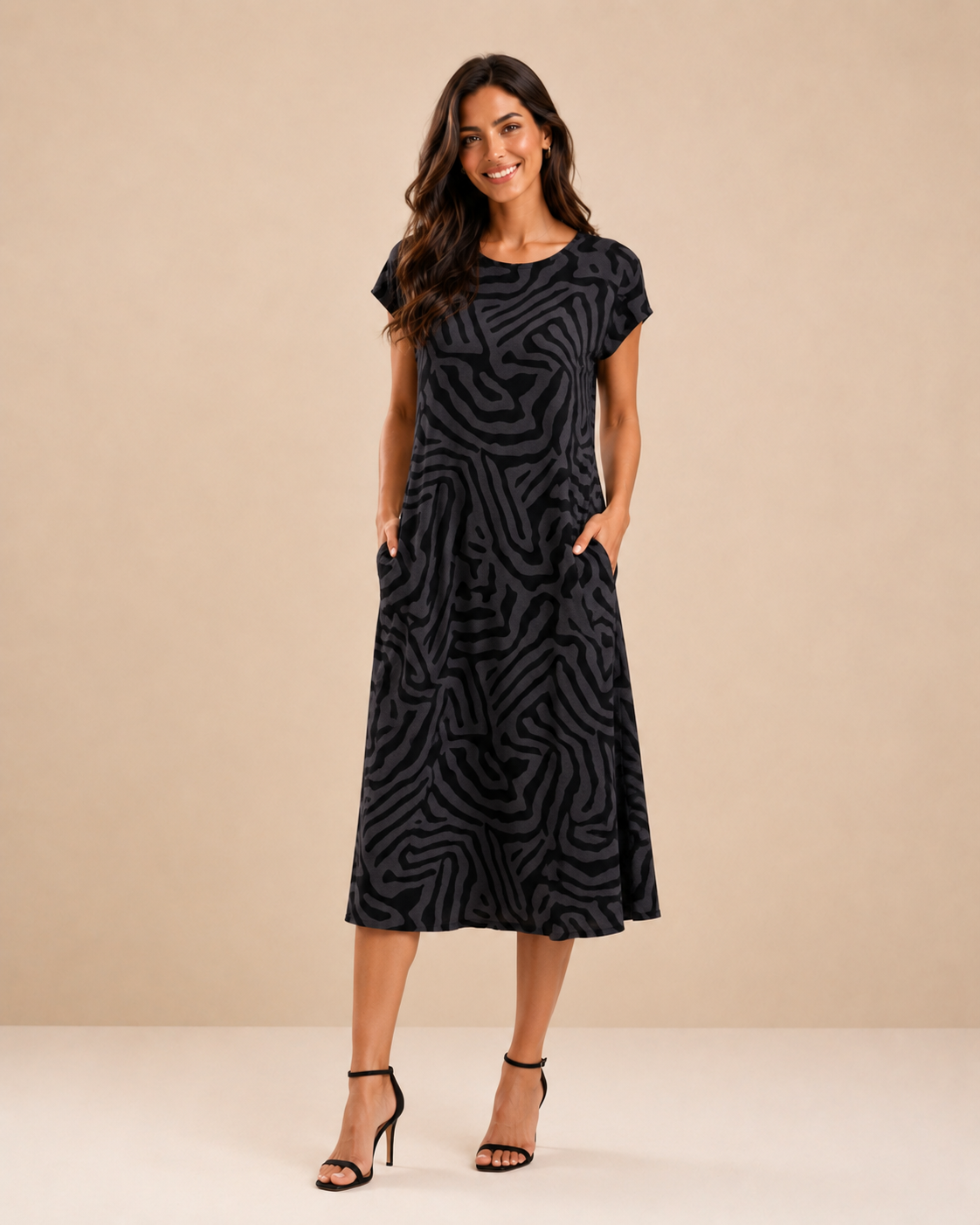Vestido Marina Cuello Redondo