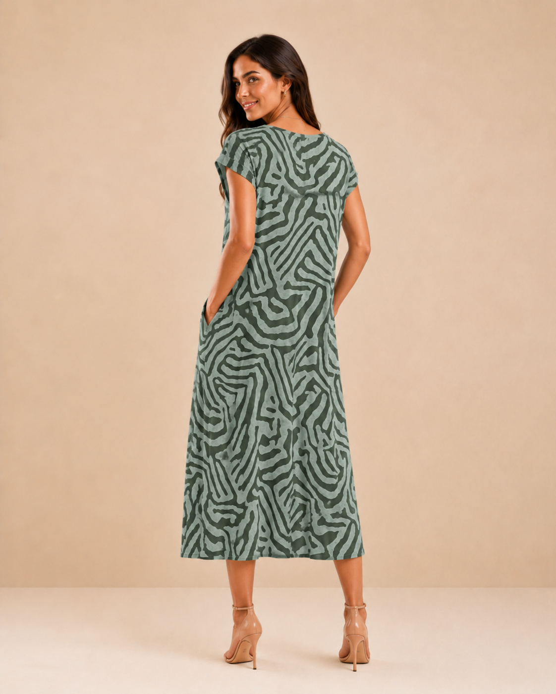Vestido Marina Cuello Redondo