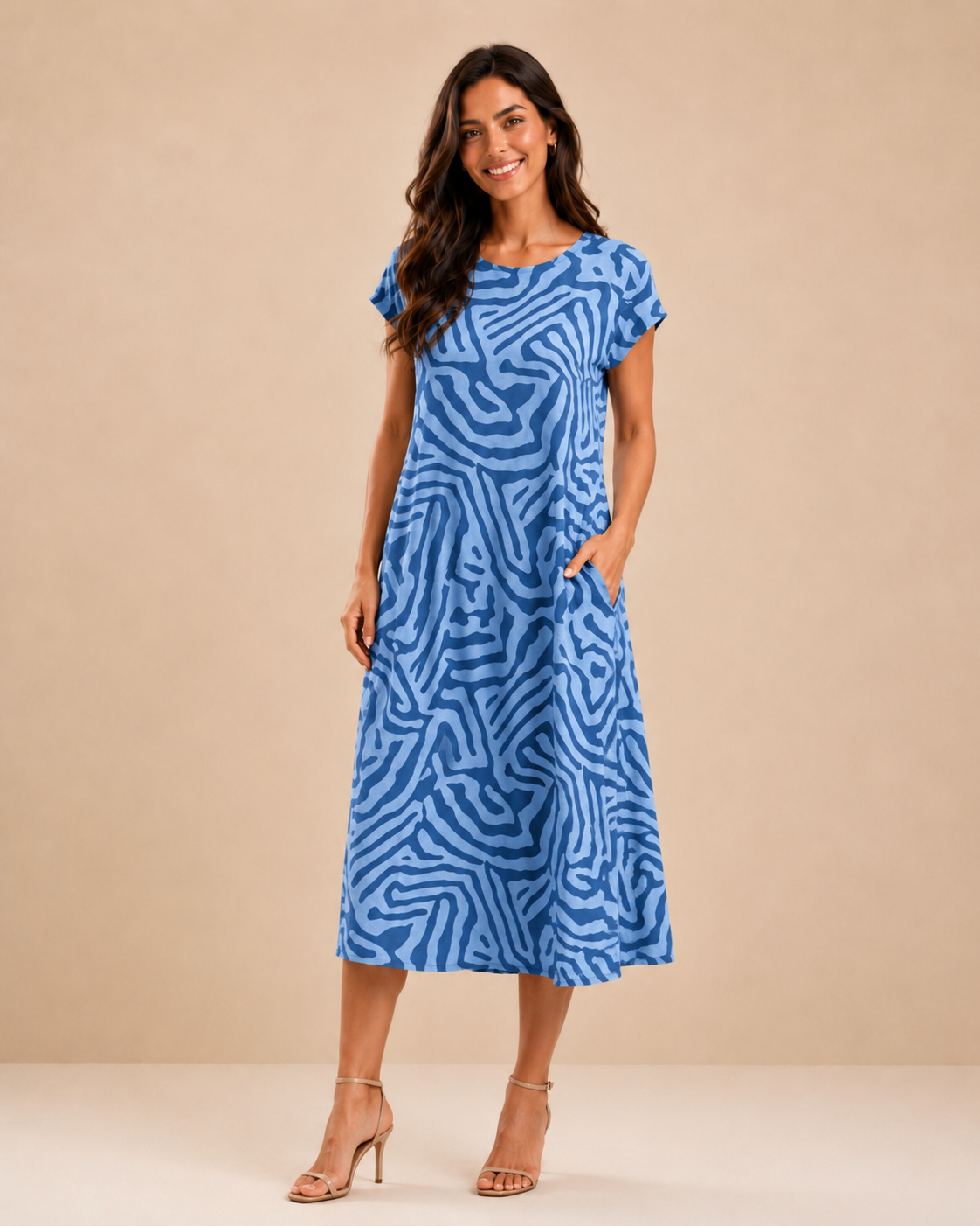 Vestido Marina Cuello Redondo