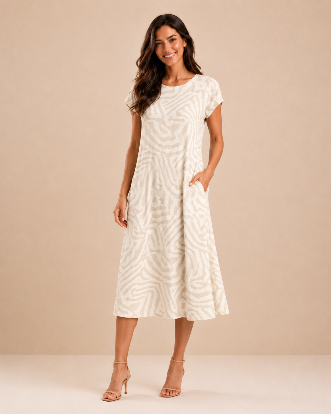 Vestido Marina Cuello Redondo